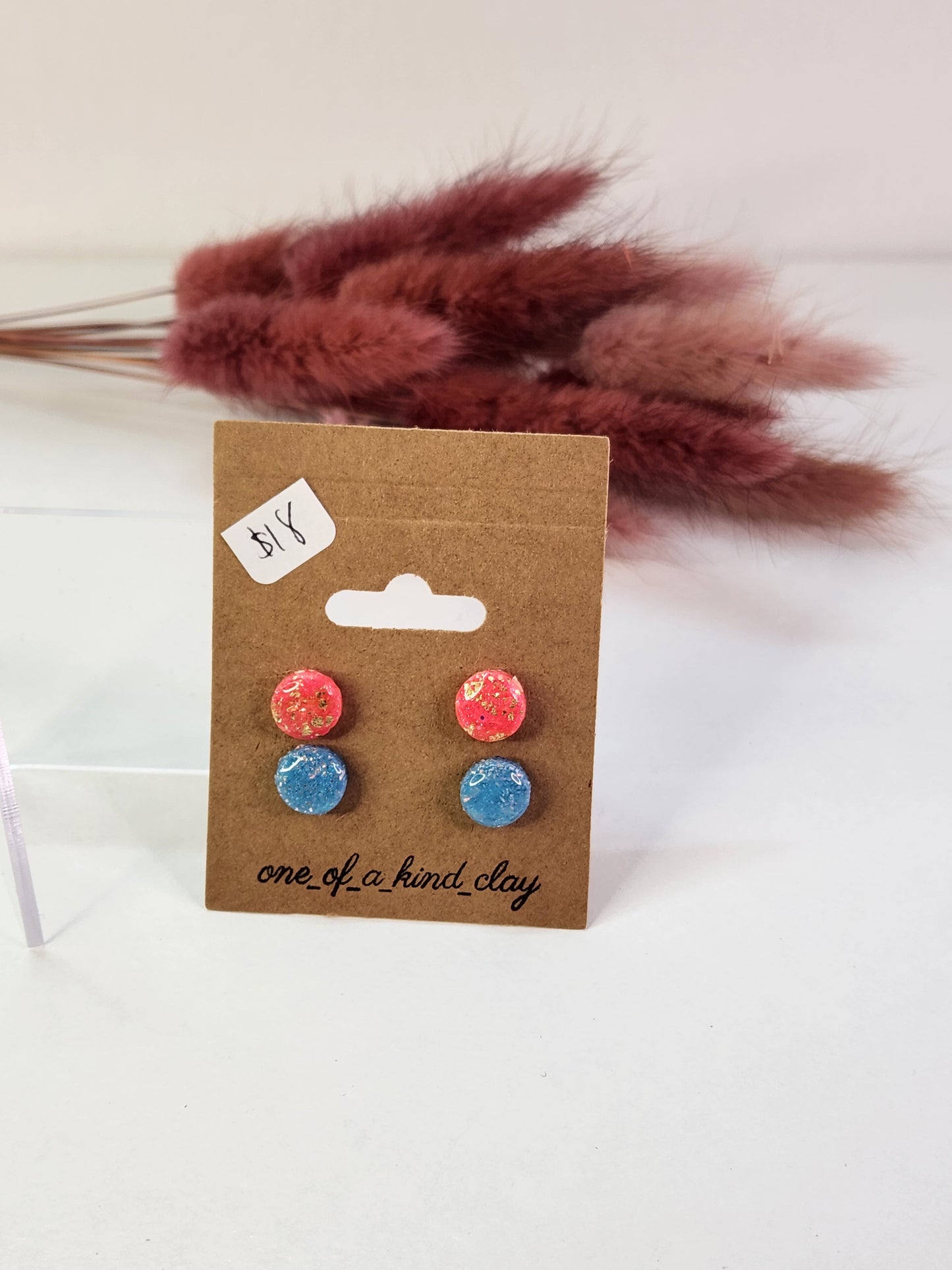Opal Colored Studs
