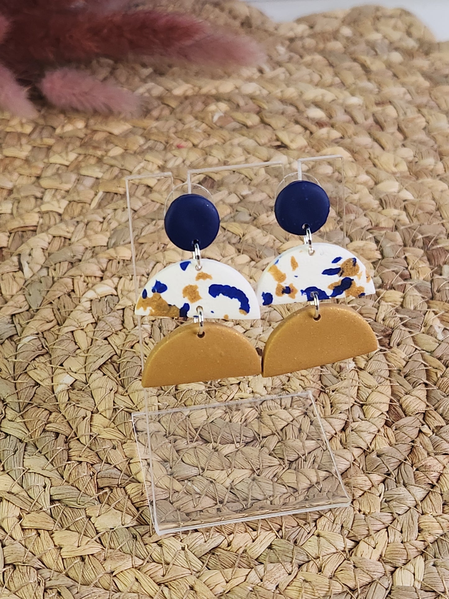 Navy and Gold Spotted (Multiple Styles)