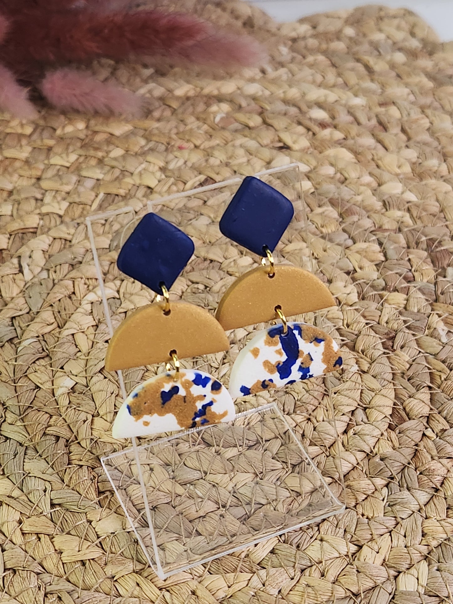 Navy and Gold Spotted (Multiple Styles)