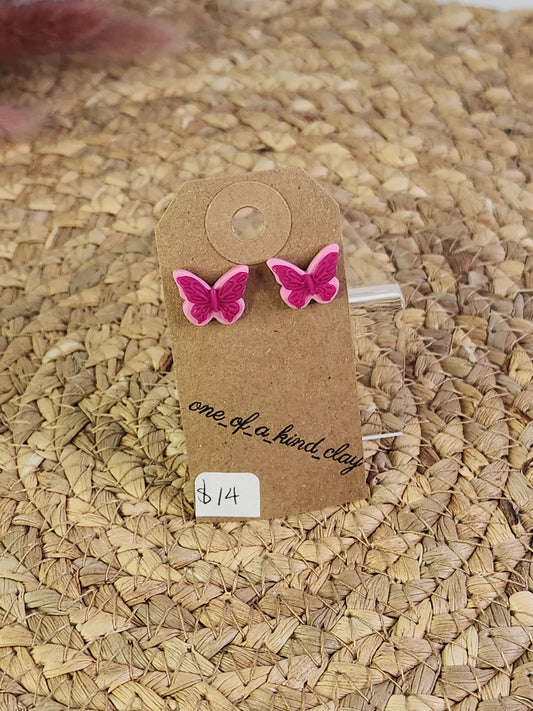 Butterfly Studs (Multiple Colors)