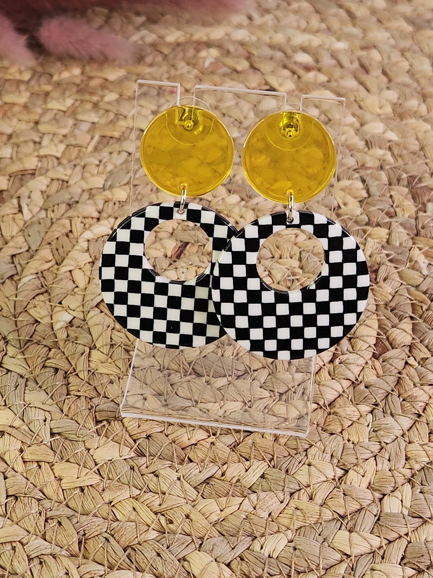 Acrylic Earrings (Multiple Styles)