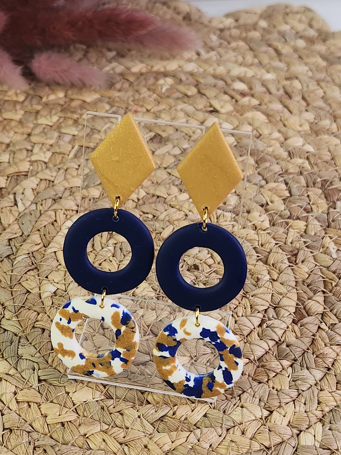 Navy and Gold Spotted (Multiple Styles)